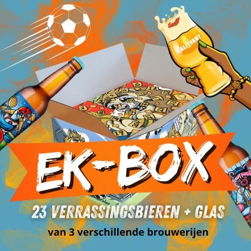 Gallivant EK-kalender Verrassingsbox 23 Speciaalbieren met 1 Glas