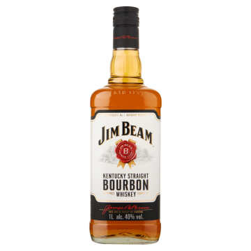 Jim Beam Bourbon White Kentucky Straight Whiskey