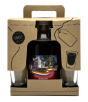Battumse Chocolade-kerslikeur Geschenkverpakking met 2 Shotglaasjes